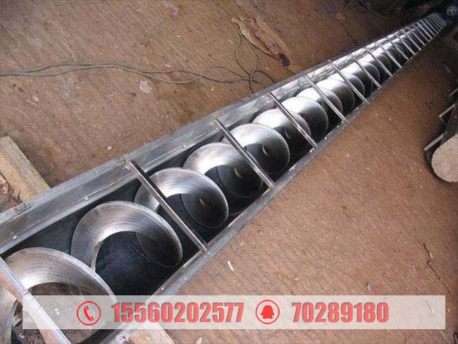 長春U型螺旋輸送機已發(fā)貨，請王經(jīng)理注意查收！